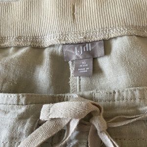 J. JILL Rayon/Silk under knee pants